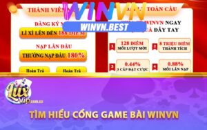 Tìm hiểu cổng game bài Winvn