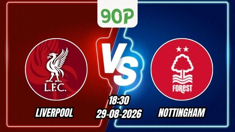 Nhận định Liverpool vs Nottingham 18h30 ngày 29/08/2026