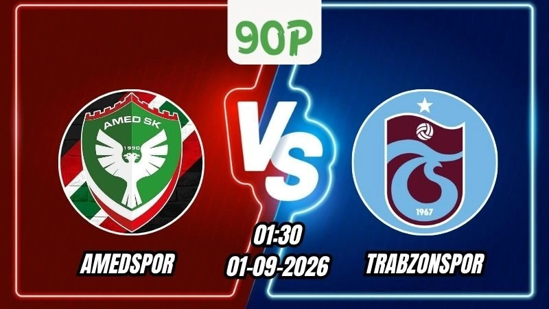 Soi Kèo Amedspor vs Trabzonspor 01h30 - 01/09/2026