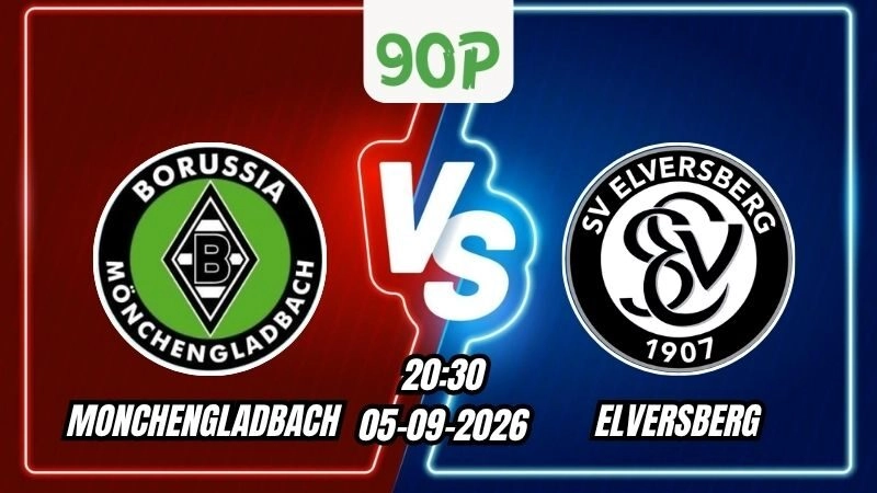Soi Kèo Monchengladbach vs Elversberg 20h30 - 05/09/2026