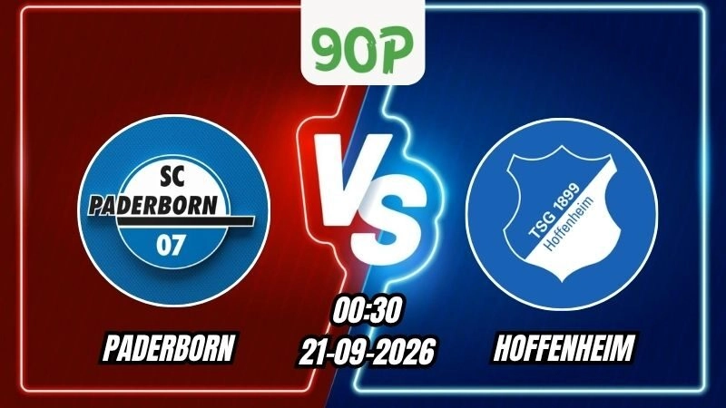 Soi Kèo Paderborn vs Hoffenheim 00h30 - 21/09/2026